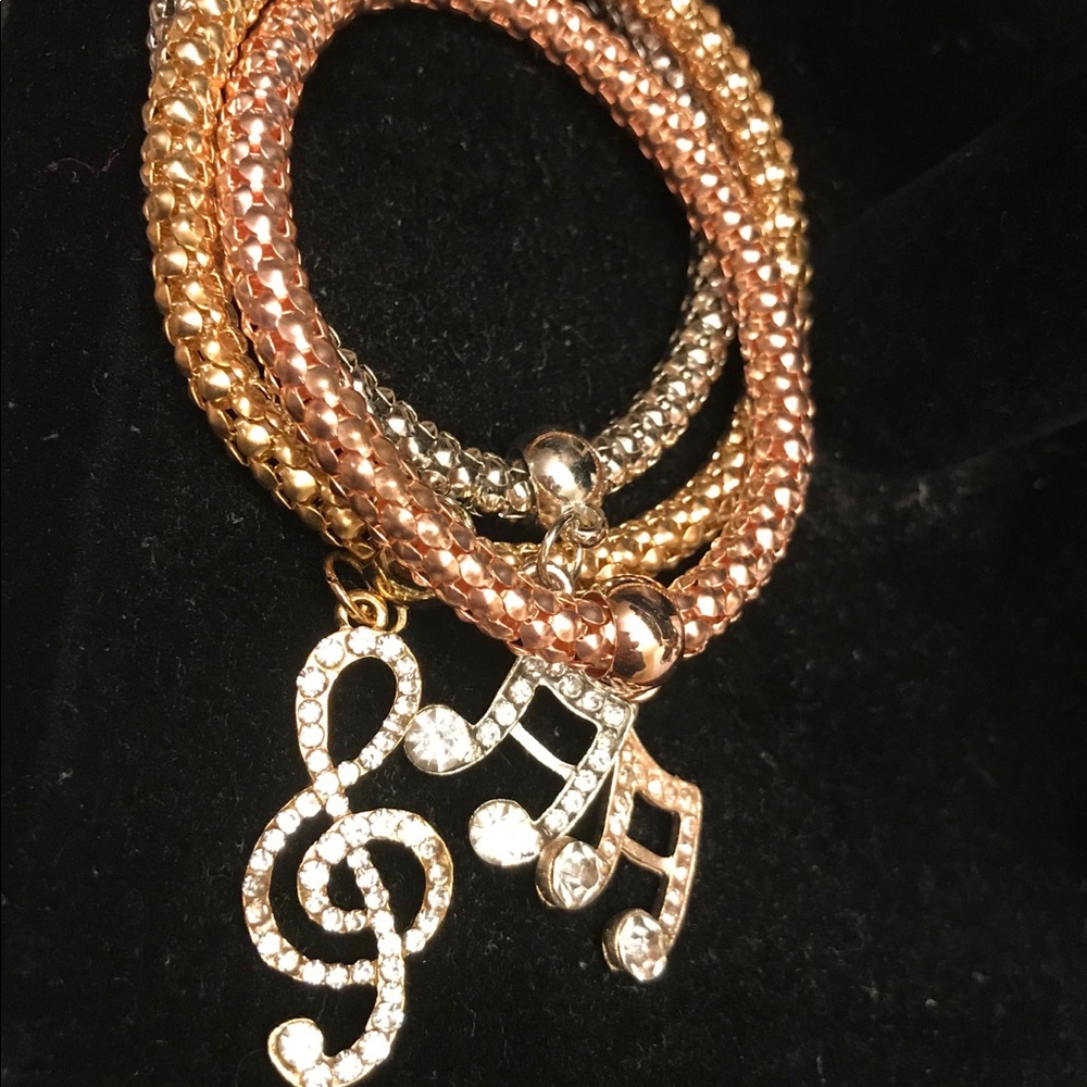 Multi tri-set bracelets